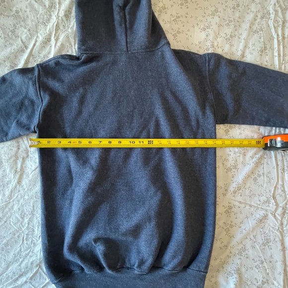 Hoodie - St. Joseph, MI, Deep Heather Blue, Youth XL - Picture 7 of 11
